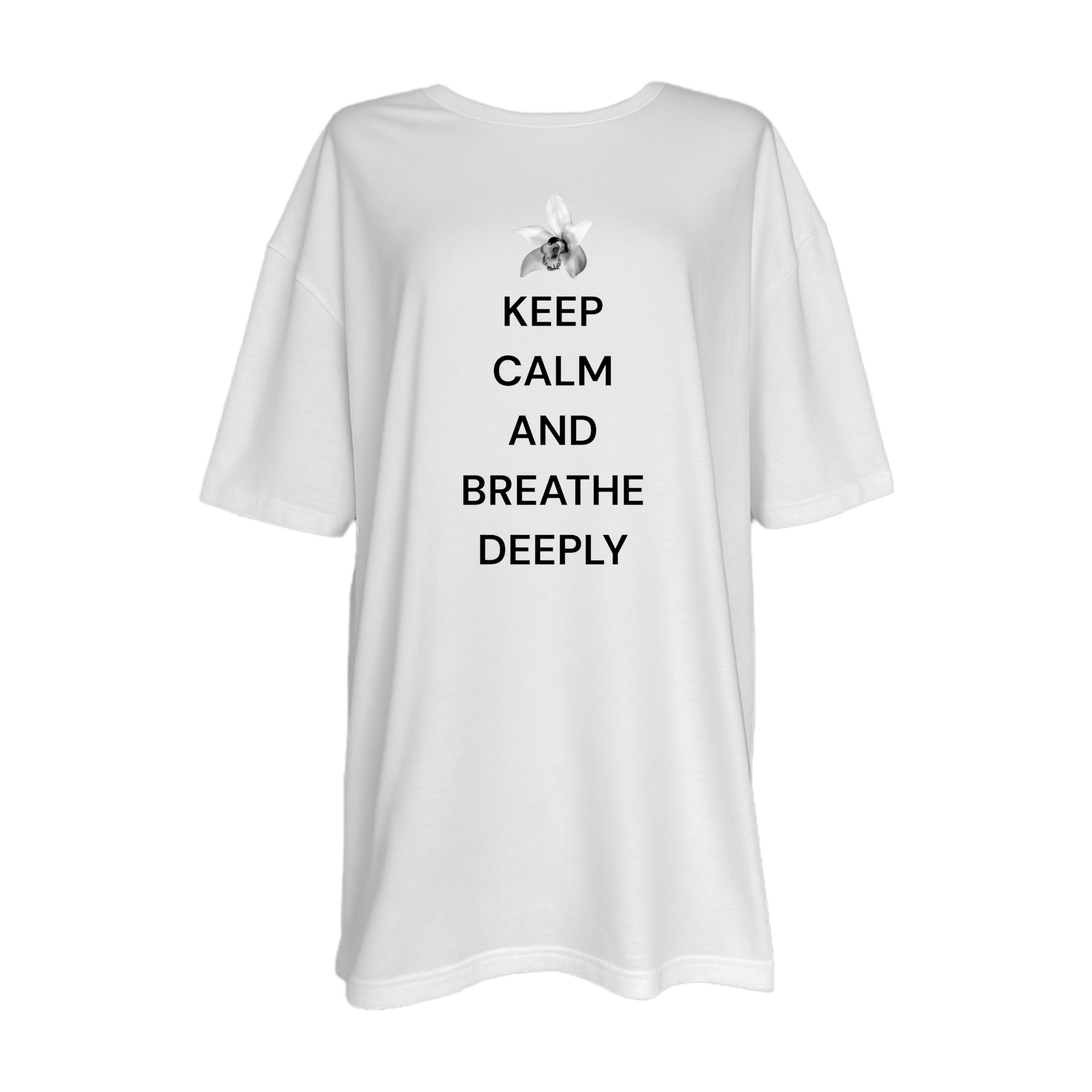 t-shirt - KEEP CALM AND BREATHE DEEPLY - Image 5