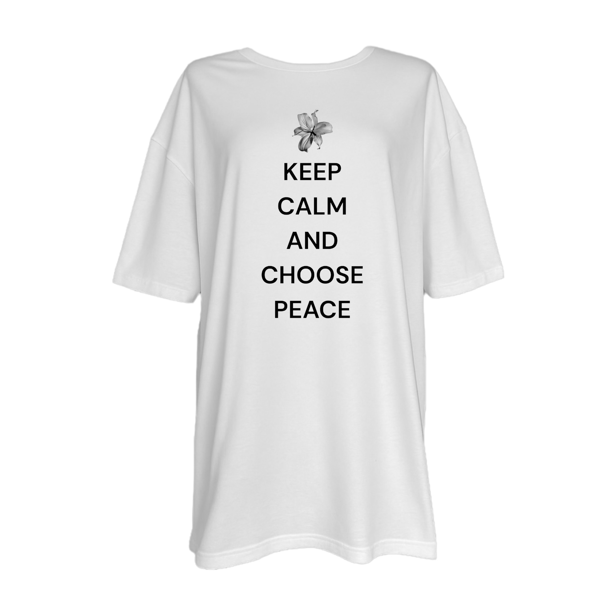 t-shirt - KEEP CALM AND CHOOSE PEACE - Image 5