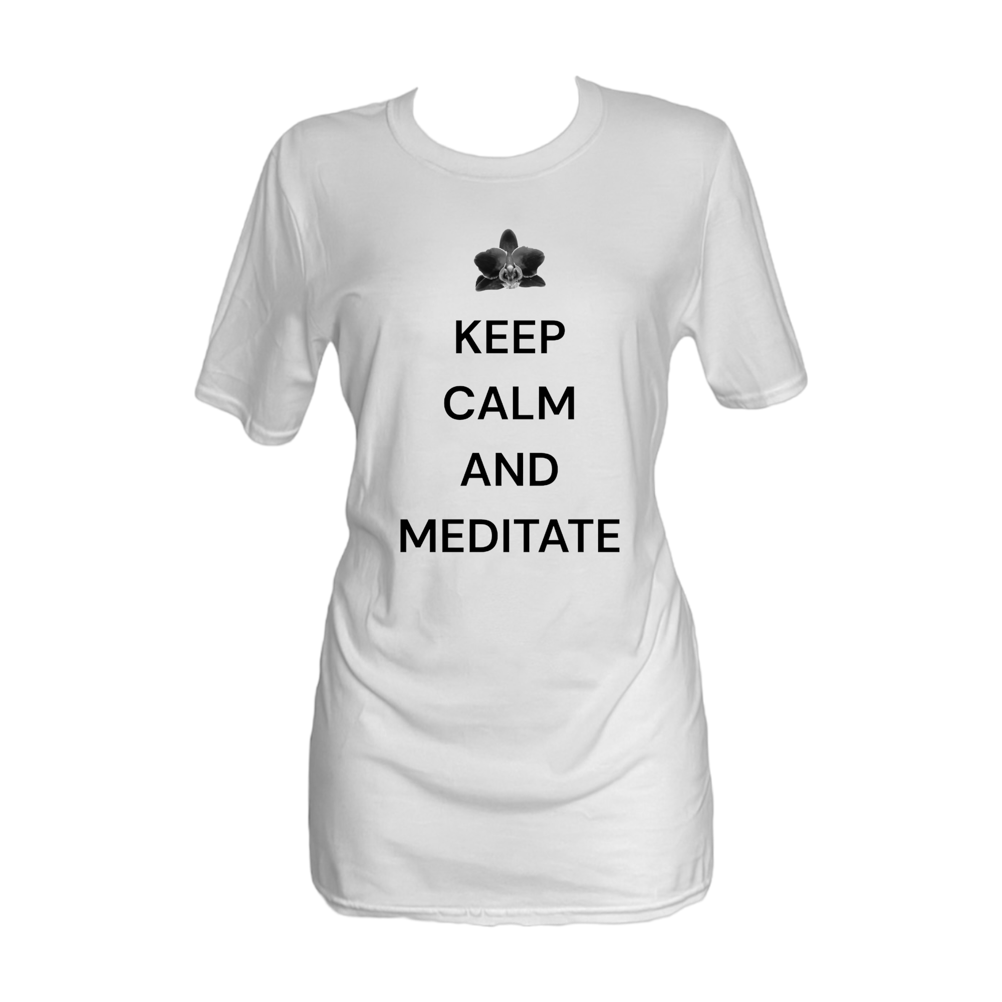 t-shirt - KEEP CALM AND MEDITATE - obrazek 2