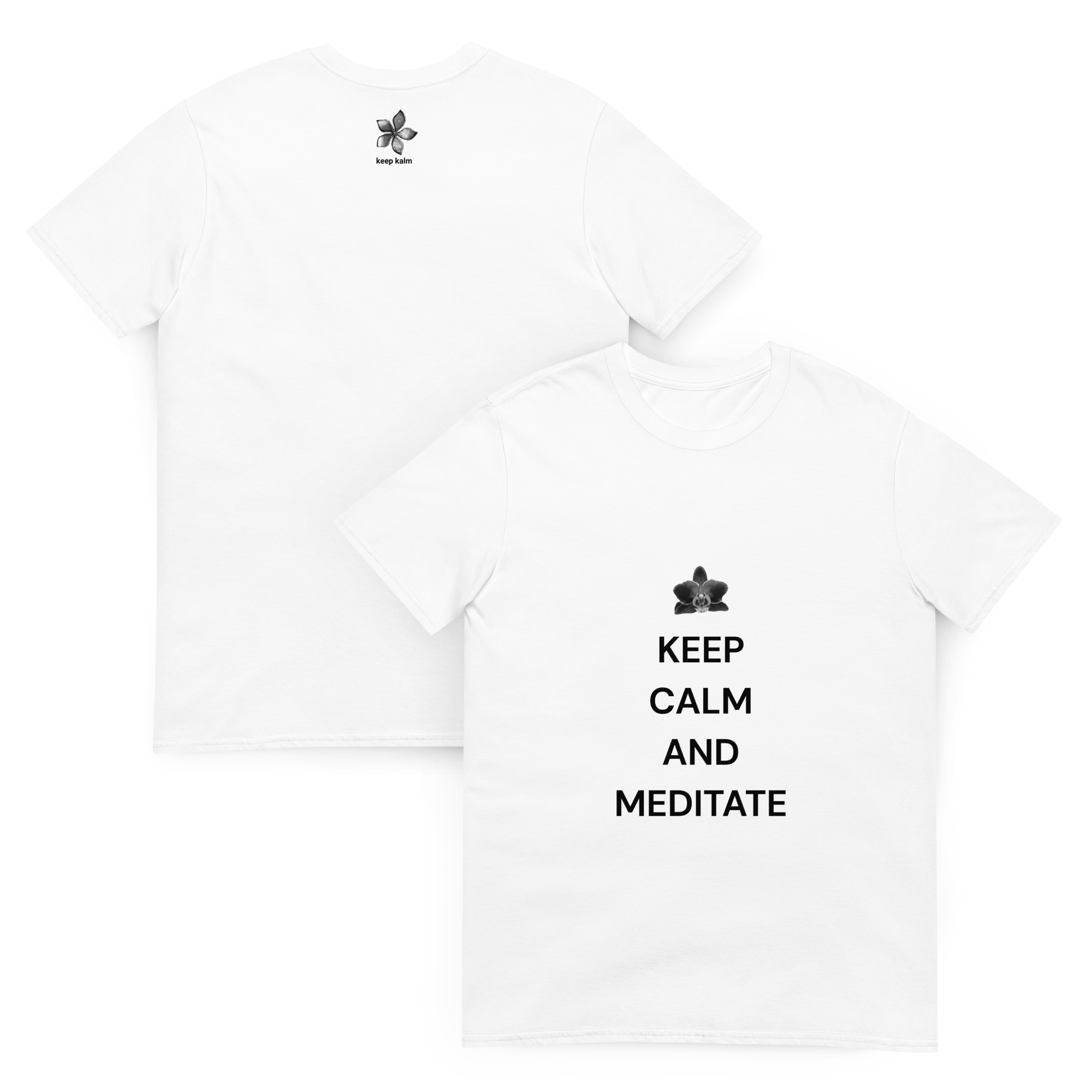 t-shirt - KEEP CALM AND MEDITATE