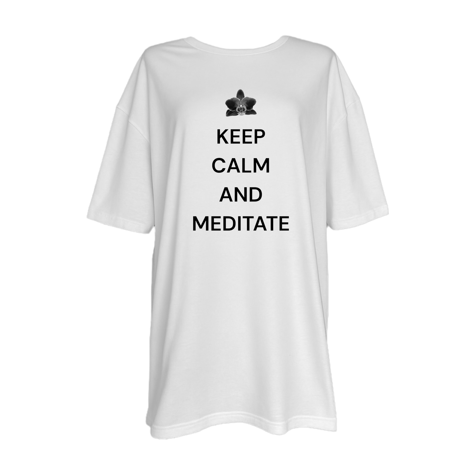 t-shirt - KEEP CALM AND MEDITATE - obrazek 5